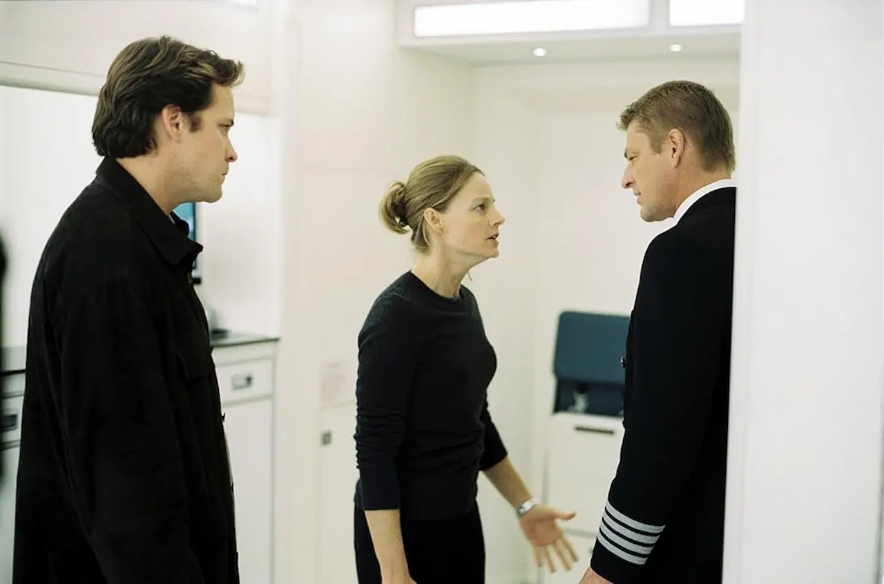 Jodie Foster, Sean Bean e Peter Sarsgaard in Flightplan - Mistero in volo