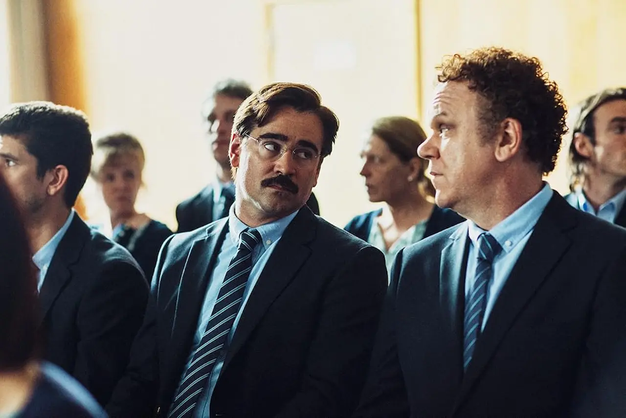 John C. Reilly e Colin Farrell in The Lobster