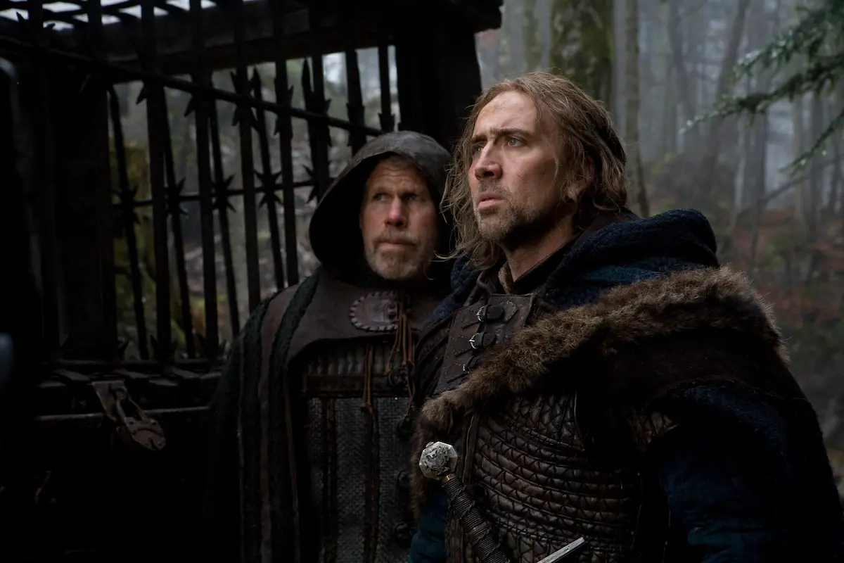 Nicolas Cage 2 Ron Perlman in L'ultimo dei Templari (2011)