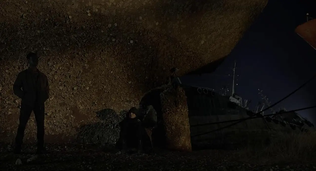 Viggo Mortensen e Welket Bungué in Crimes of the Future