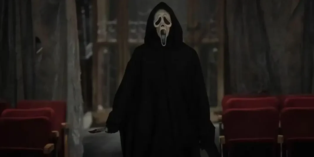 scream 6 ghostface standing