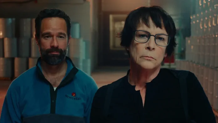 Chris Diamantopoulos_ Jamie Lee Curtis in The Sticky