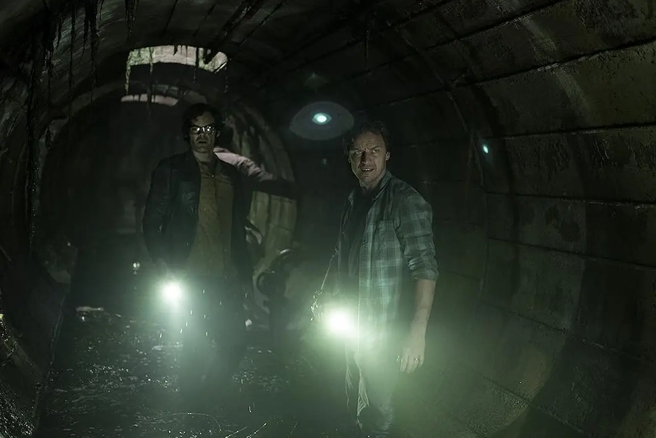 Bill Hader e James McAvoy in It - Capitolo due