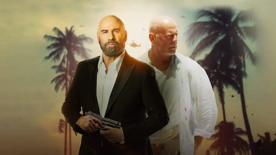 Bruce Willis e John Travolta in Paradise City