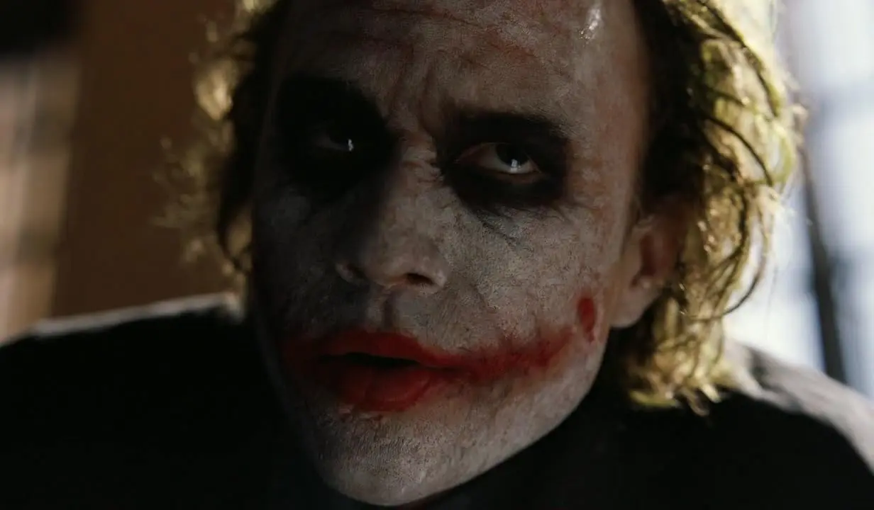 Heath Ledger in Il cavaliere oscuro (2008)