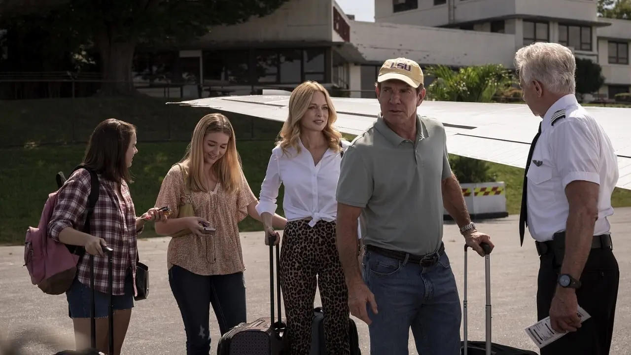 Heather Graham e Dennis Quaid in Sulle ali della speranza