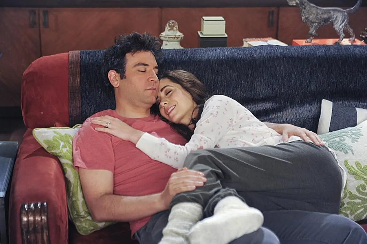 Josh Radnor e Cristin Milioti in How I met your mother