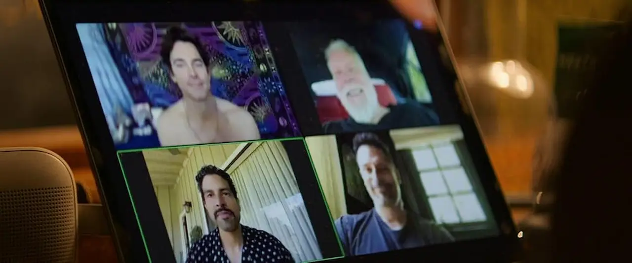 Matt Bomer, Joe Manganiello, Kevin Nash e Adam Rodriguez in Magic Mike - The Last Dance