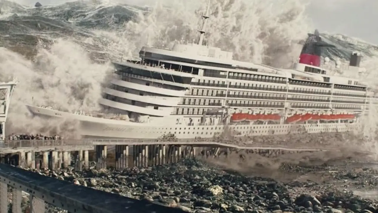 San Andreas tsunami