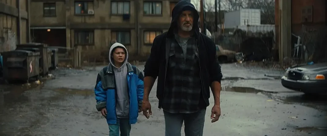Sylvester Stallone e Javon 'Wanna' Walton in Samaritan