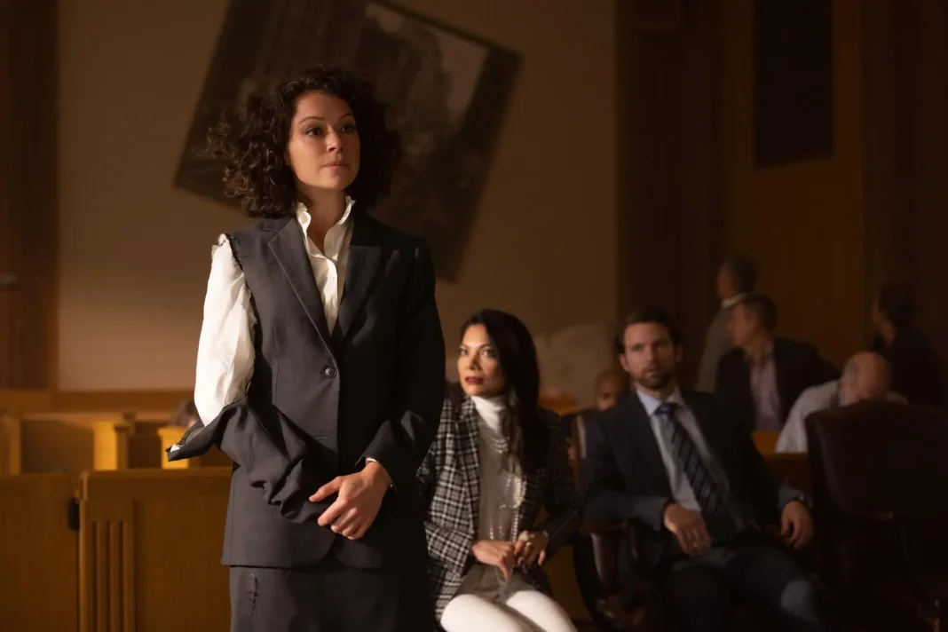 Tatiana Maslany in She Hulk: Attorney at Law (2022)