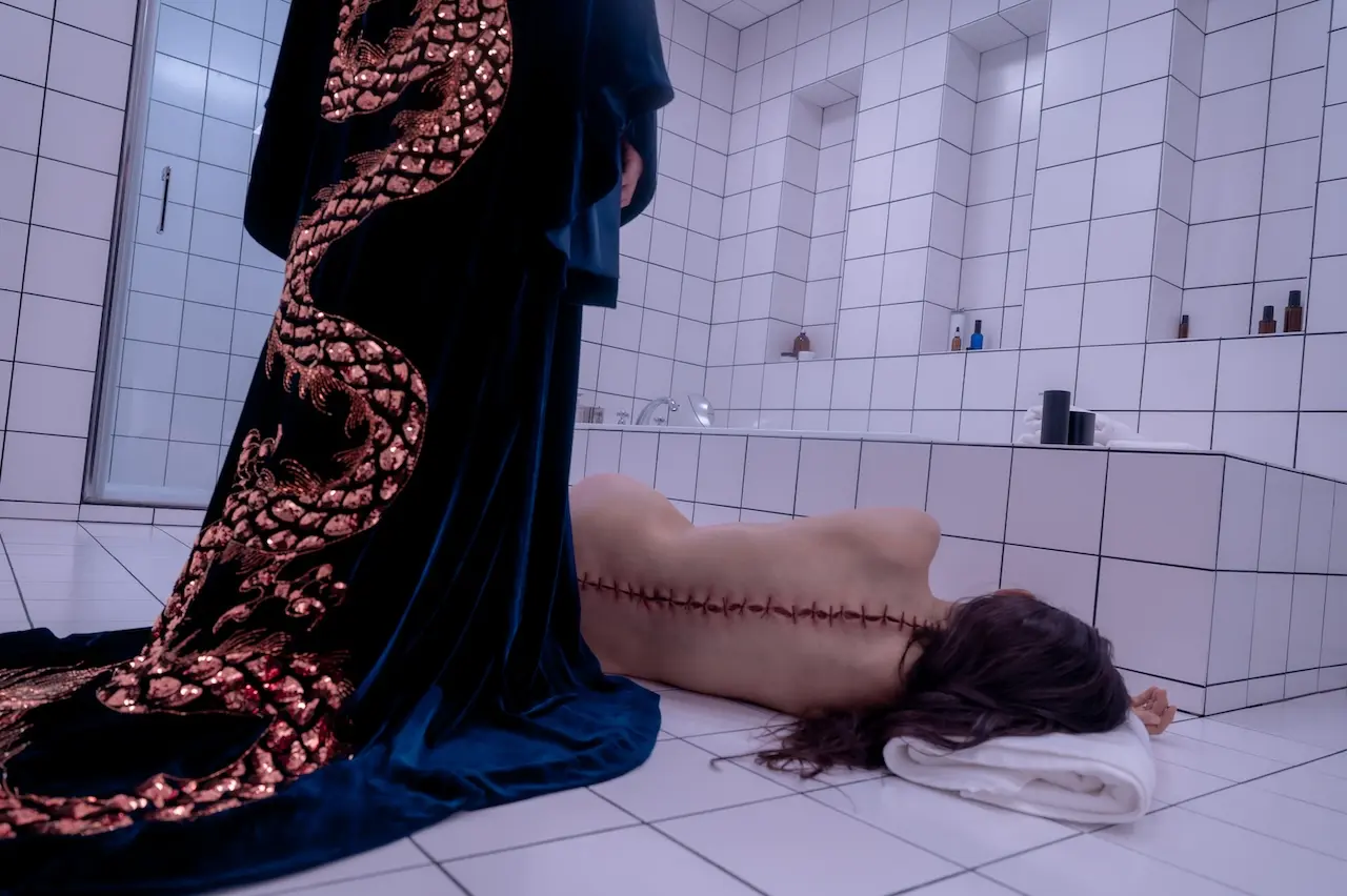 The Substance body horror