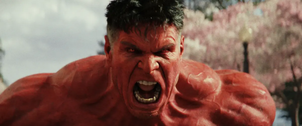 Captain America: Brave New World red hulk