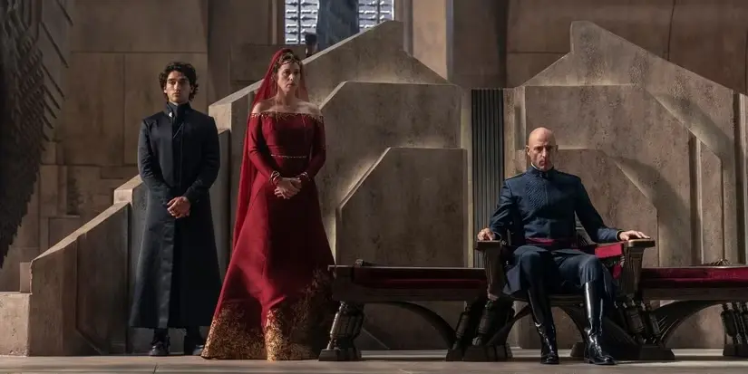 Dune Prophecy episode 2 josh-heuston-jodhi-may-mark-strong