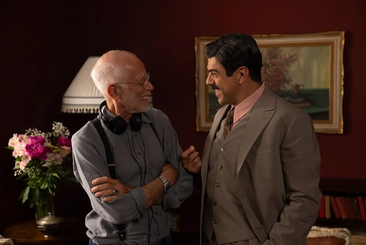 Gabriele Salvatores e Piefrancesco Favino in Napoli - New York