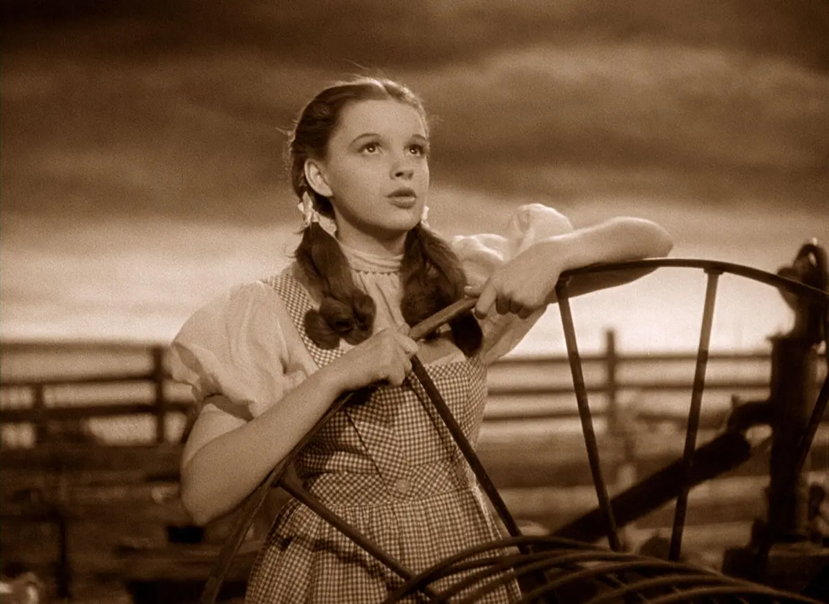 Judy Garland in Il mago di Oz (1939)