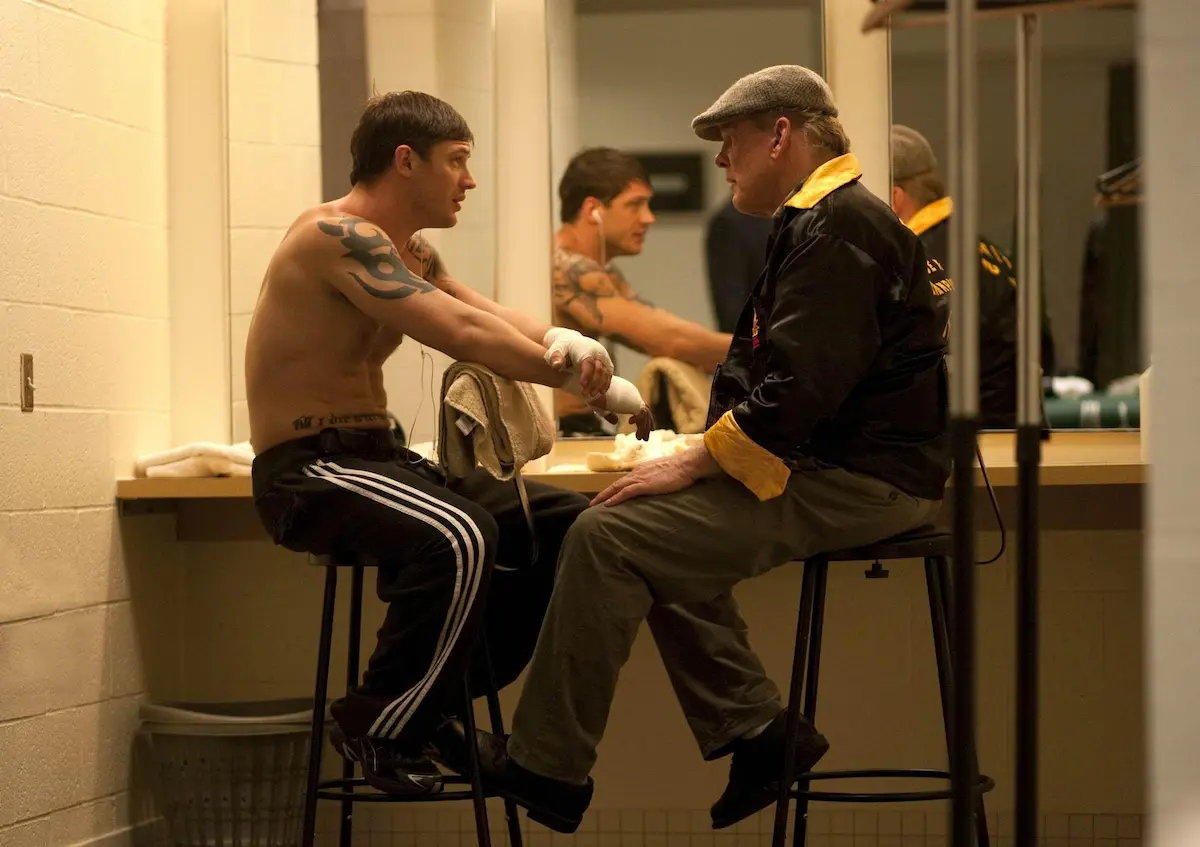 Nick Nolte e Tom Hardy in Warrior (2011)
