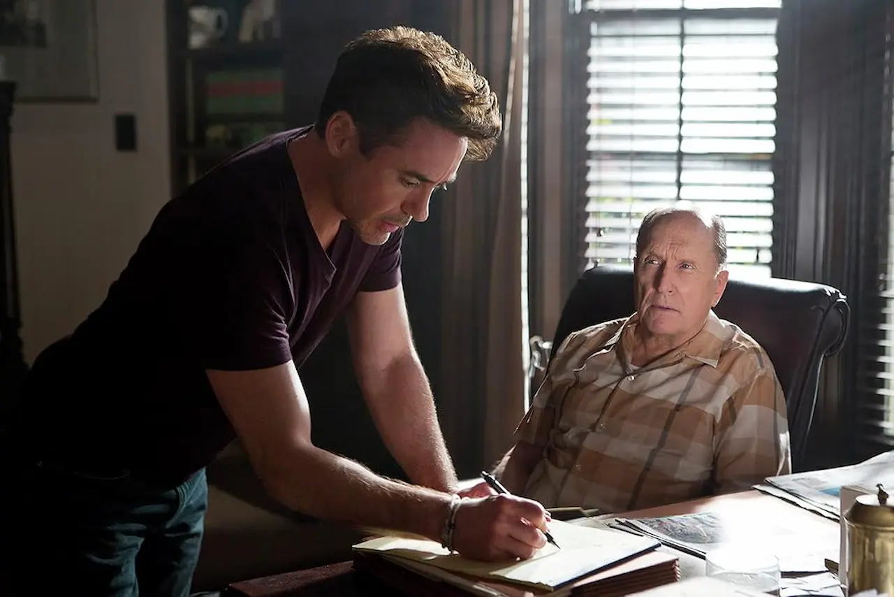 Robert Downey Jr. e Robert Duvall in The Judge