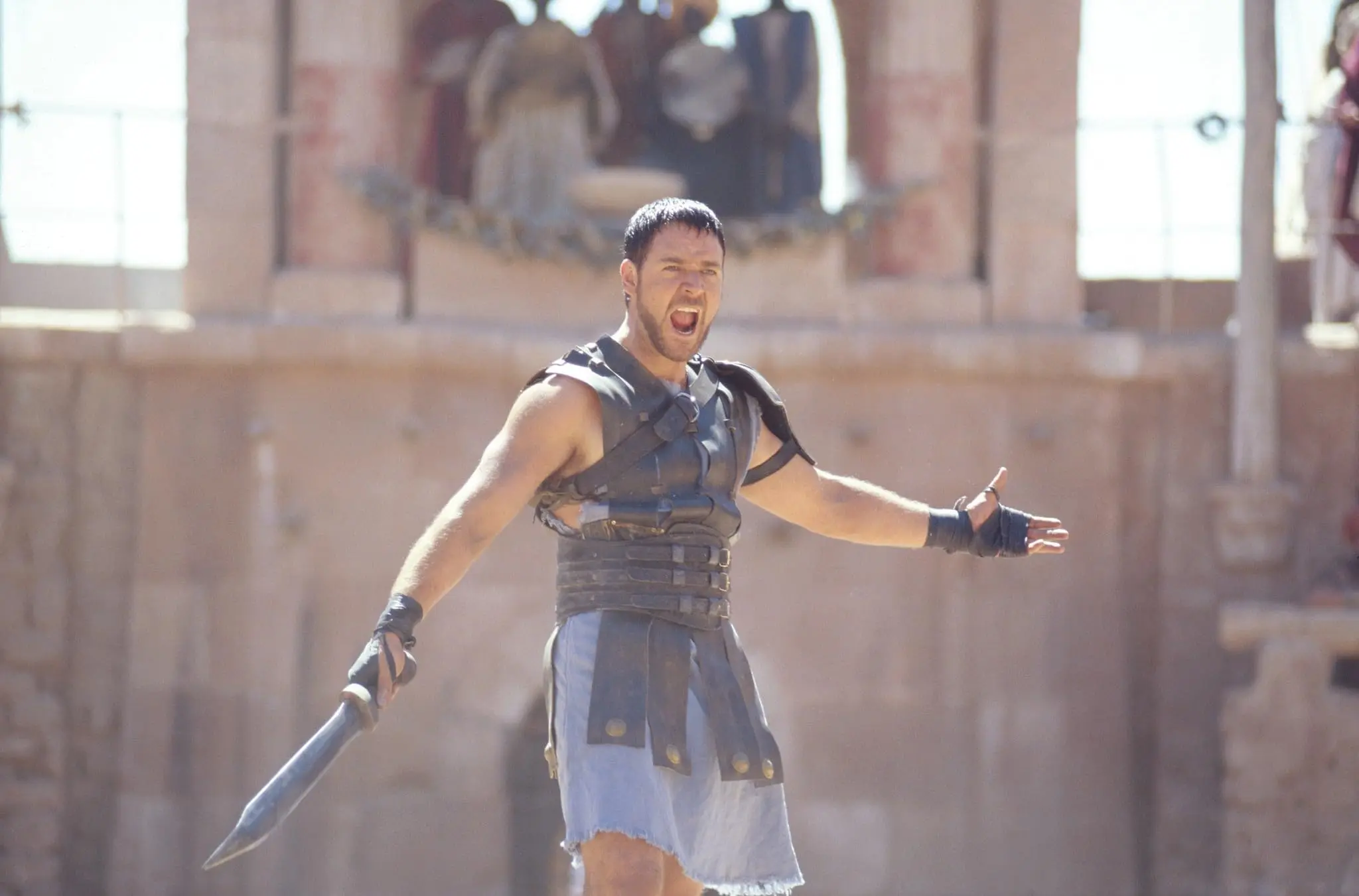Russell Crowe in Il gladiatore (2000)