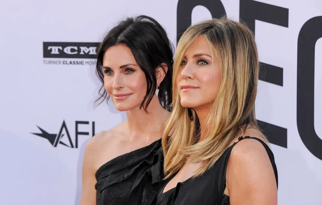 Courteney Cox e Jennifer Aniston