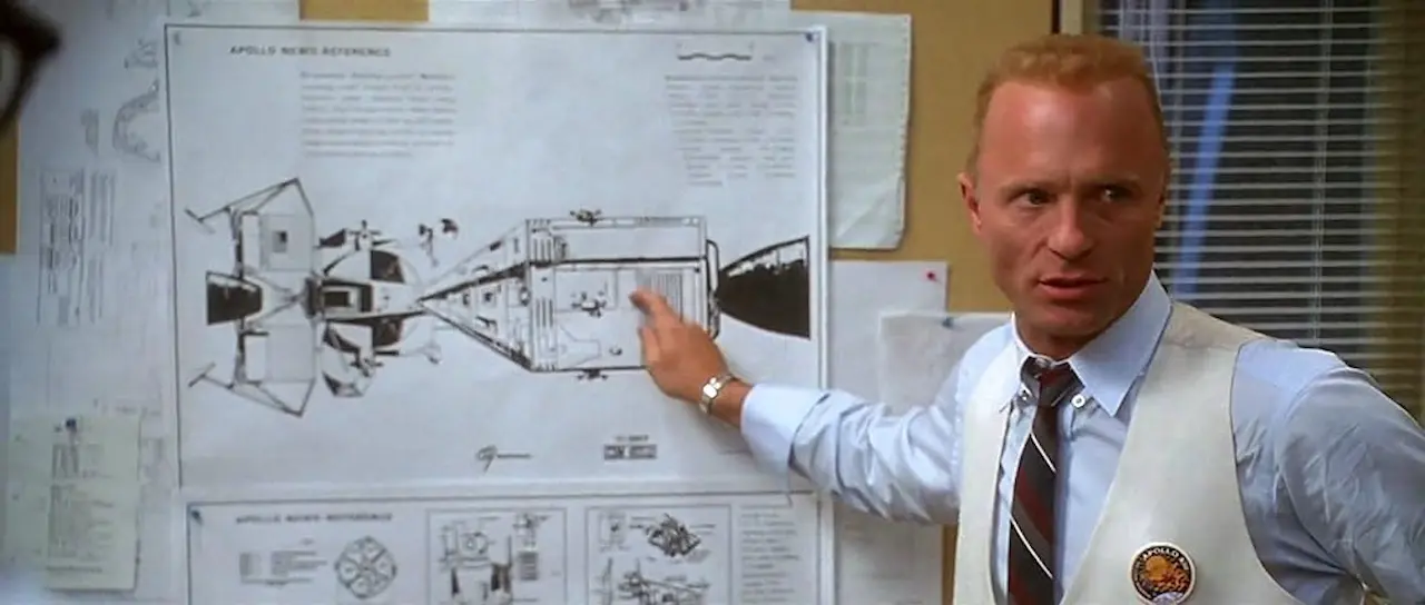 Ed Harris in Apollo 13
