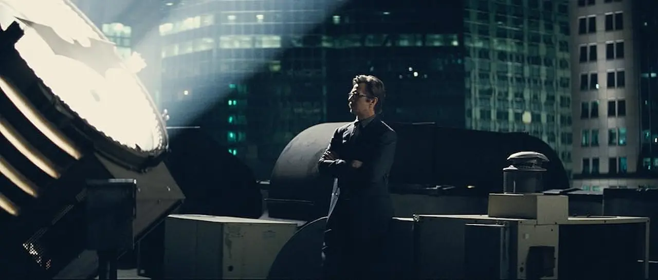Gary Oldman in Il cavaliere oscuro