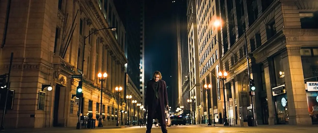 Heath Ledger in Il cavaliere oscuro