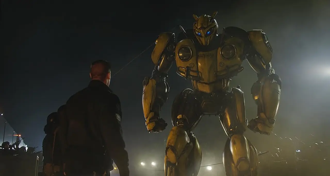 John Cena and Dylan O'Brien in Bumblebee