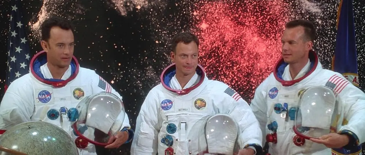 Kevin Bacon, Tom Hanks e Bill Paxton in Apollo 13