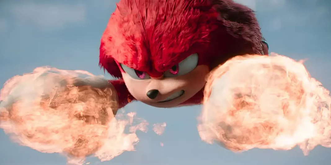 Le fiamme del disastro di Knuckles