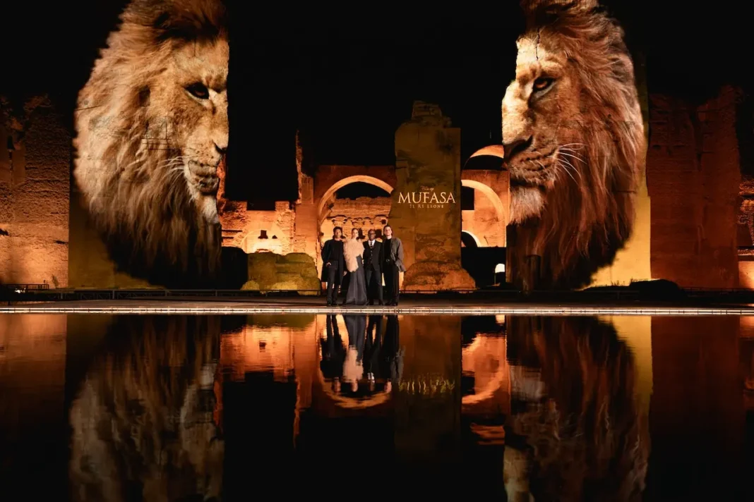 Mufasa: Il Re Leone invade Terme di Caracalla di Roma