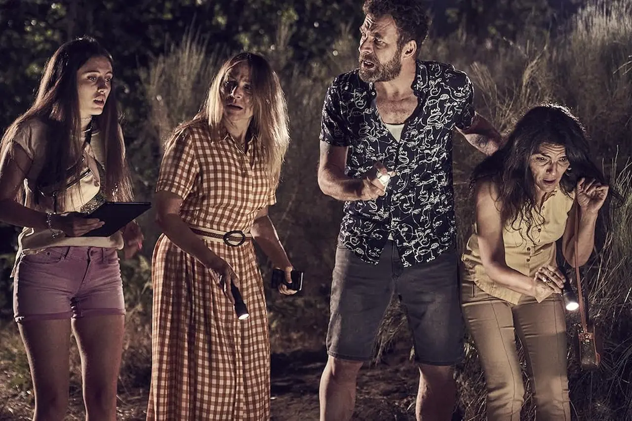 Pilar Castro, Lía Lois, Mabel del Pozo e Fred Tatien in Piggy