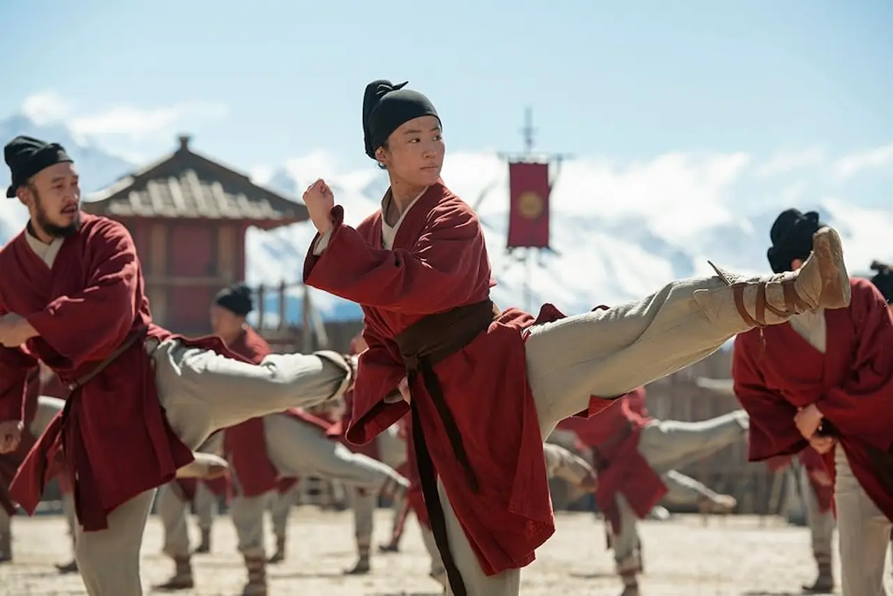 Yifei Liu in Mulan