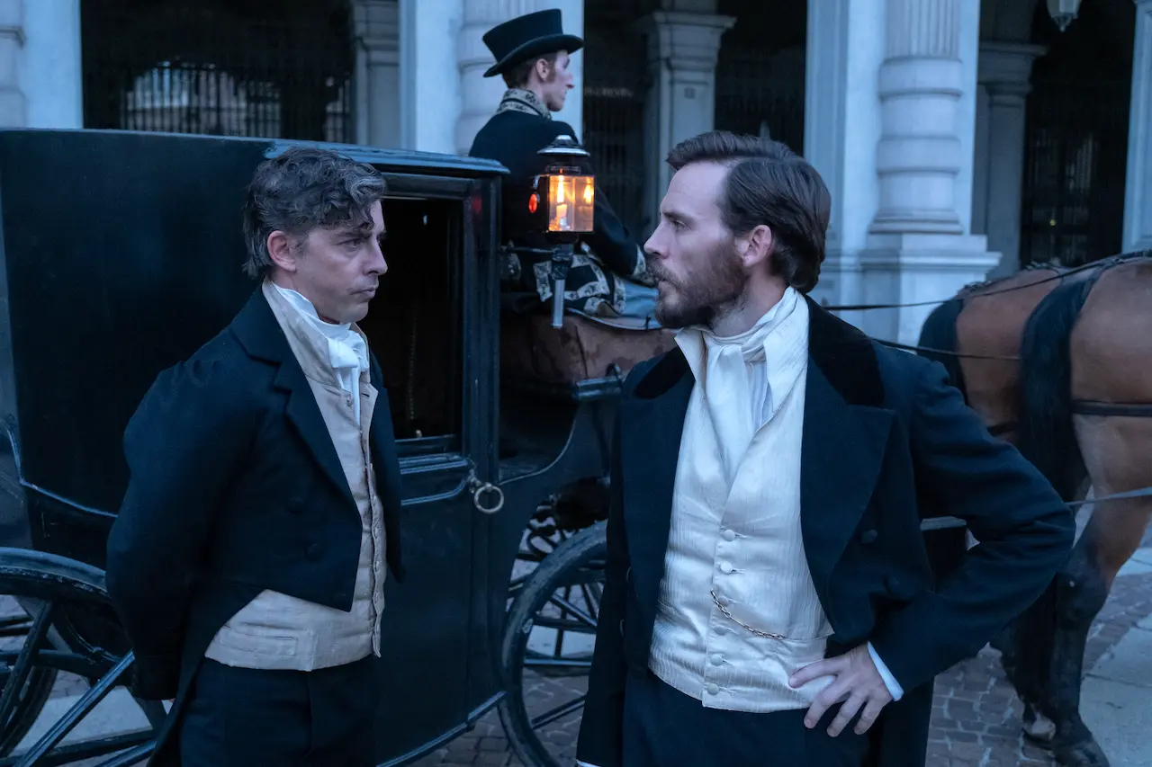 Il Conte di Montecristo - Sam Claflin e Michele Riondino