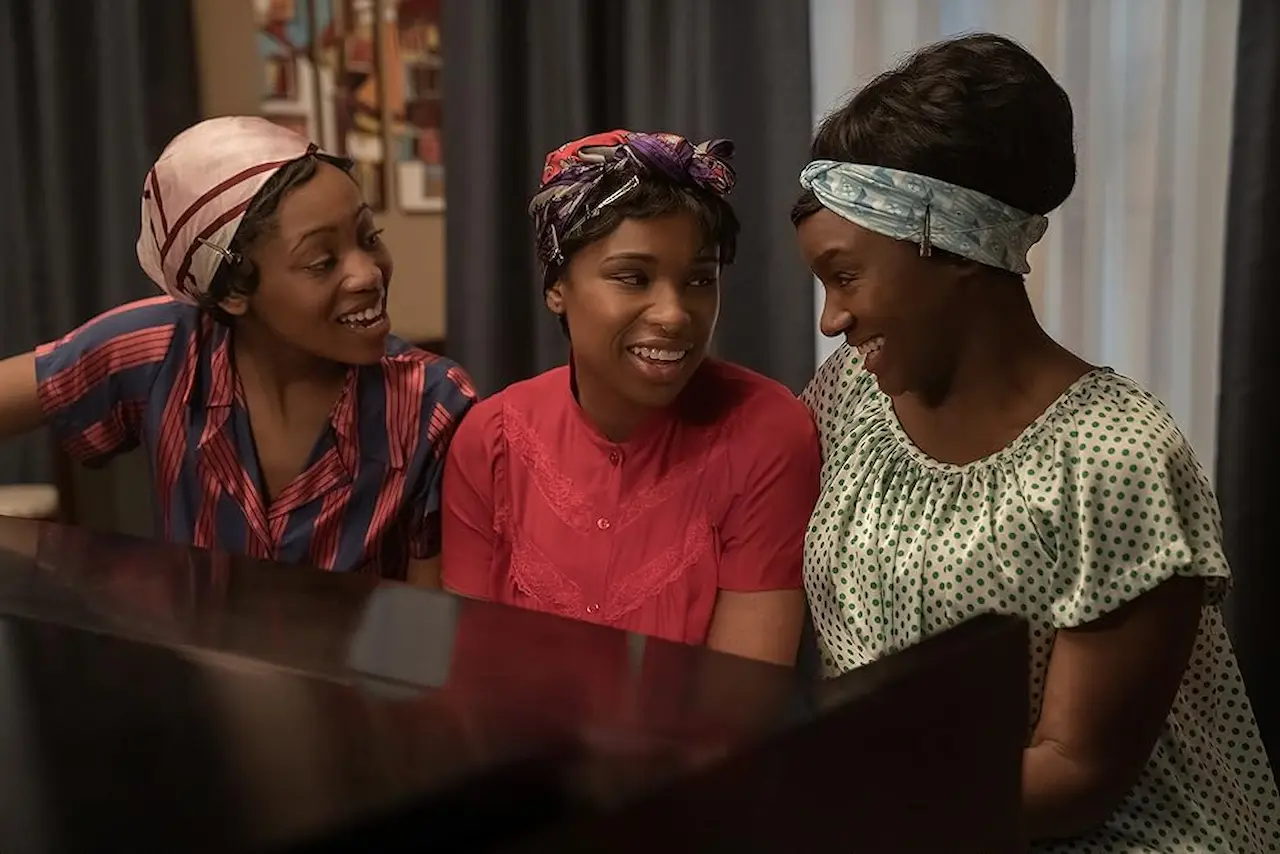 Saycon Sengbloh, Jennifer Hudson e Hailey Kilgore in Respect