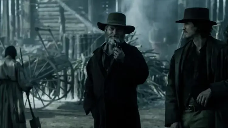 Shea Whigham nel ruolo di Jim Bridger