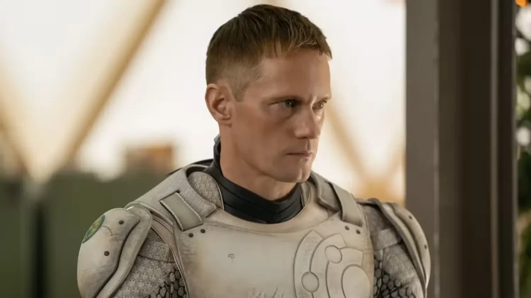 Alexander Skarsgård in Murderbot