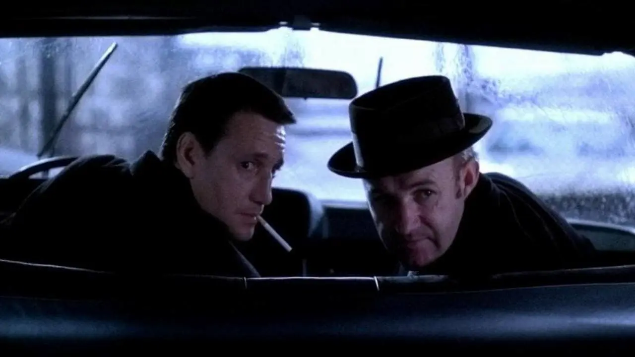 Gene Hackman e Roy Scheider in Il braccio violento della legge
