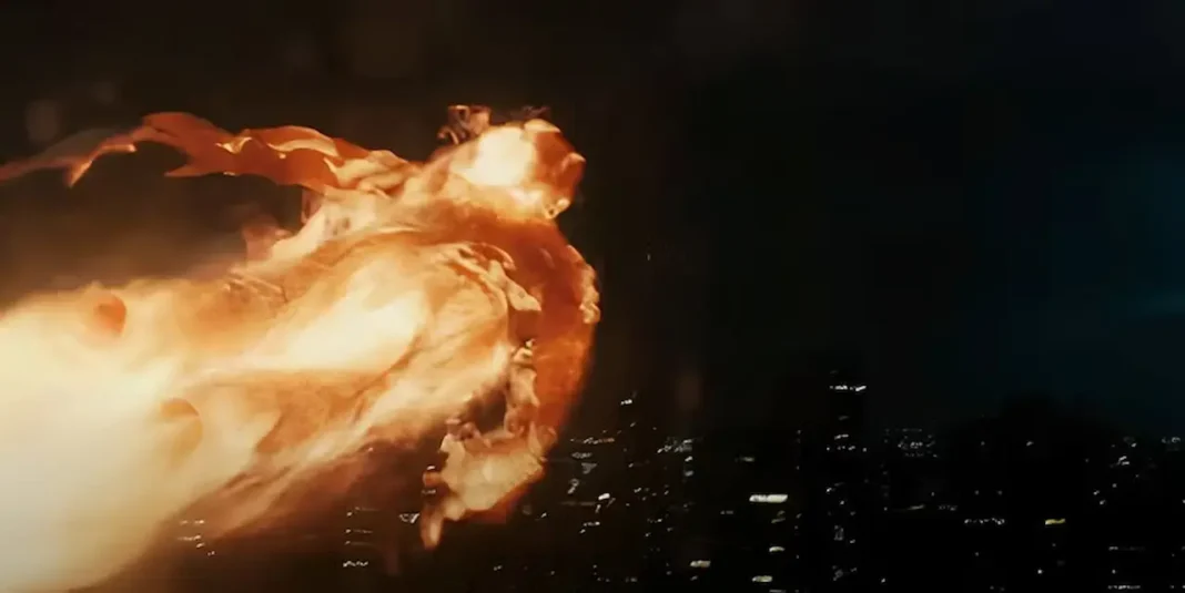 Johnny Storm in I Fantastici Quattro Gli Inizi