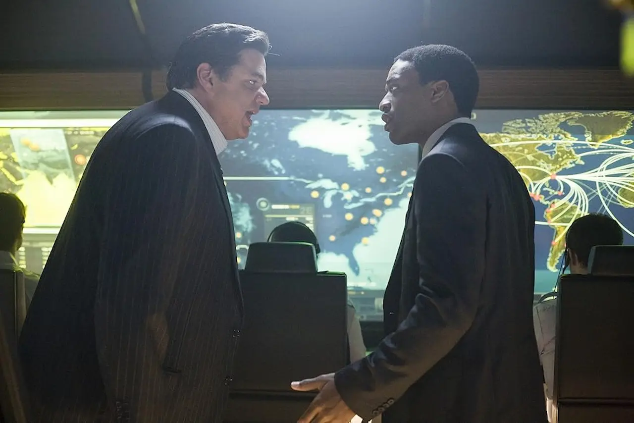 Oliver Platt e Chiwetel Ejiofor in 2012