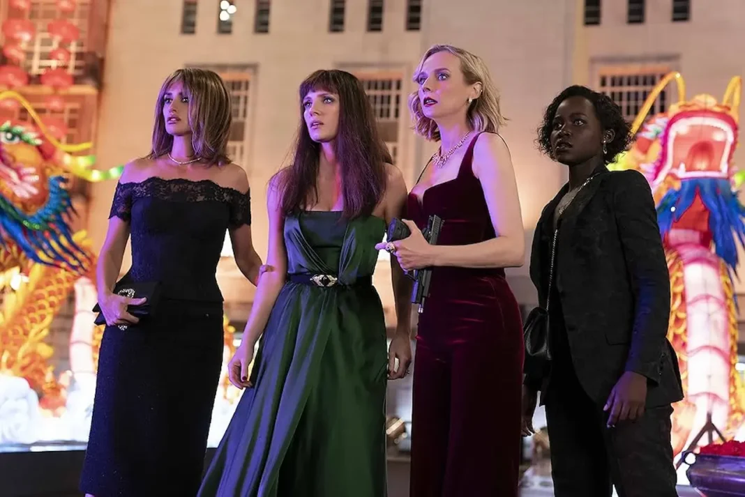 Penélope Cruz, Diane Kruger, Jessica Chastain e Lupita Nyong'o in Secret Team 355