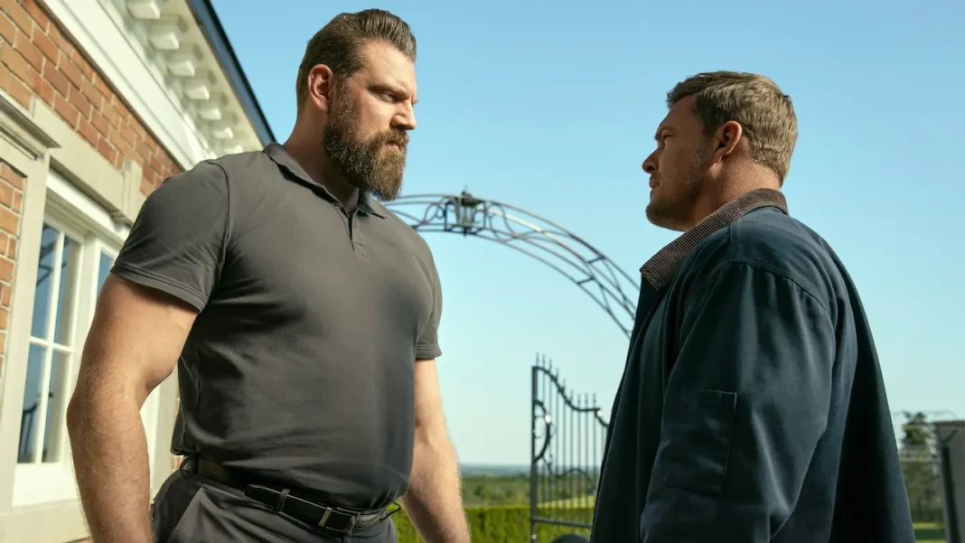 Reacher e Paulie in Reacher stagione 3