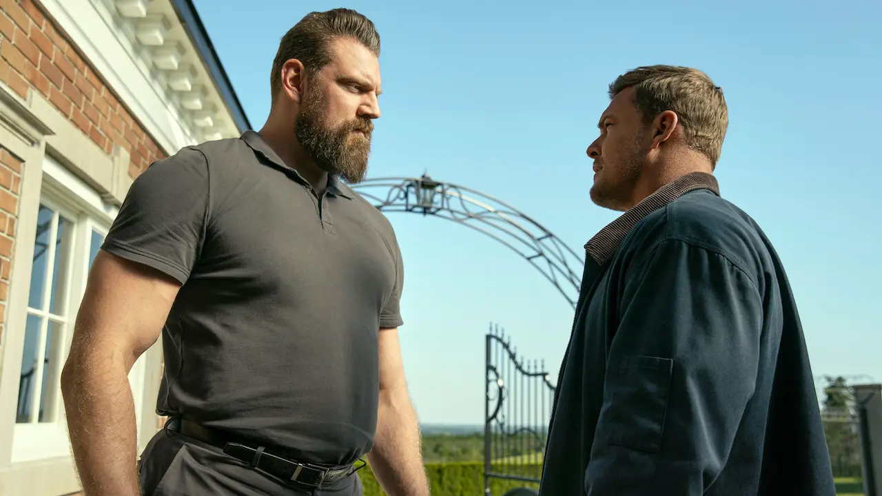Reacher e Paulie in Reacher stagione 3