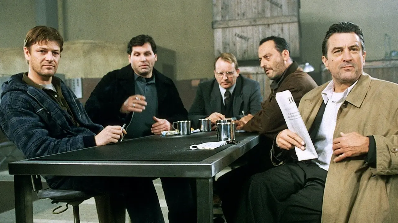 Robert De Niro, Sean Bean, Jean Reno, Stellan Skarsgård e Skipp Sudduth in Ronin