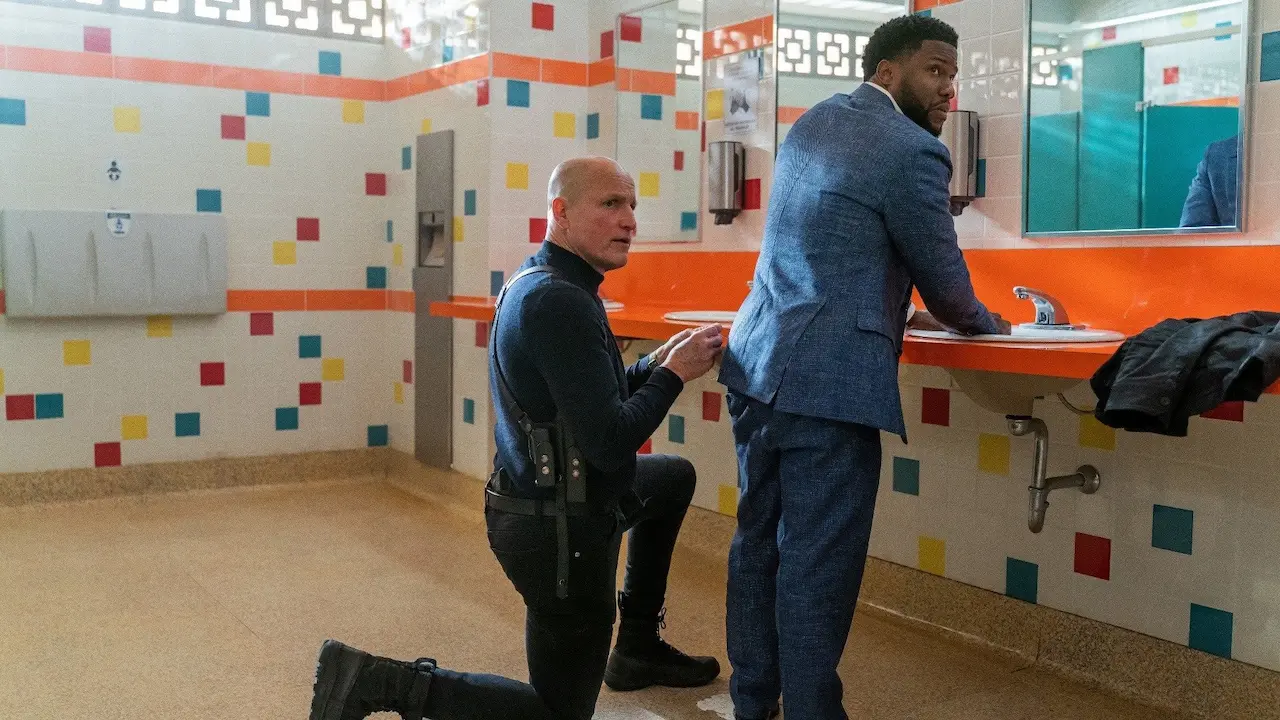 Woody Harrelson e Kevin Hart in L'uomo di Toronto