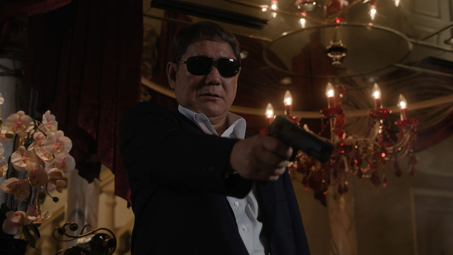 Frame da Broken Rage di Takeshi Kitano