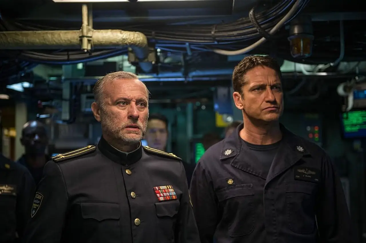 Gerard Butler e Michael Nyqvist in Hunter Killer - Caccia negli abissi