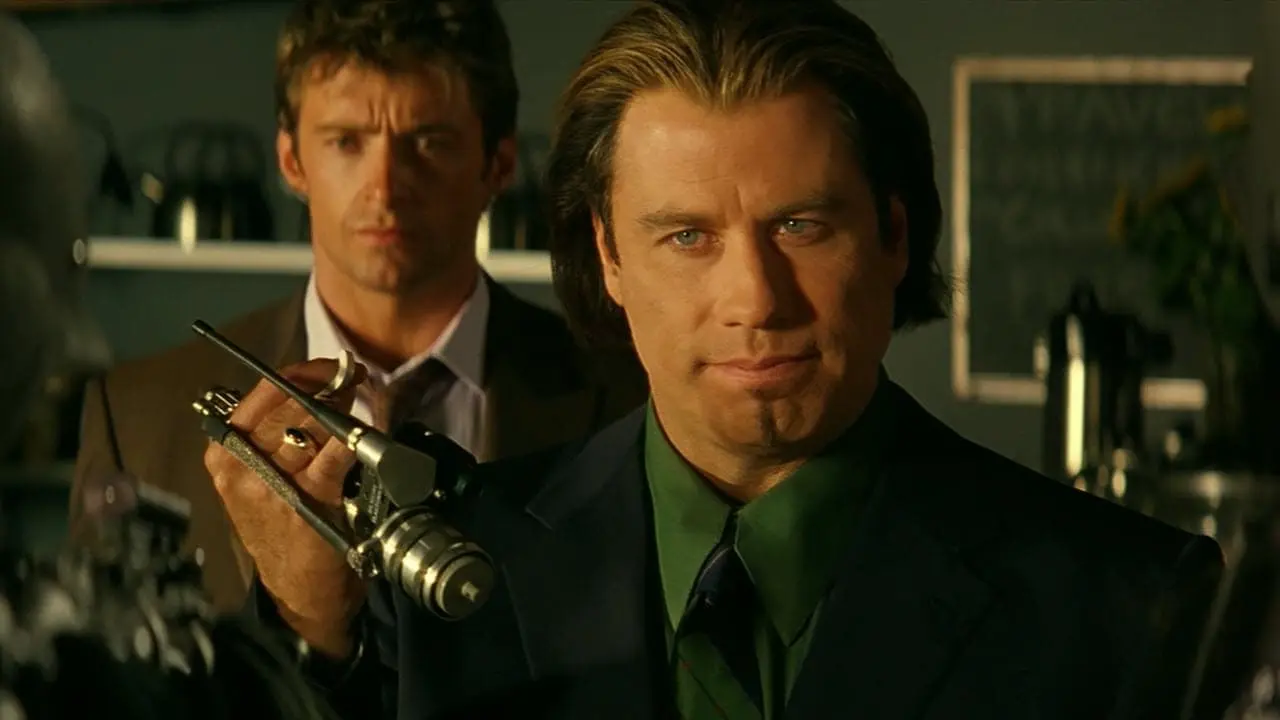 Hugh Jackman e John Travolta in Codice Swordfish