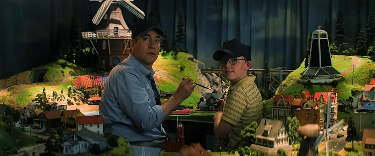 Matthew Macfadyen e Jude Hill in Holland