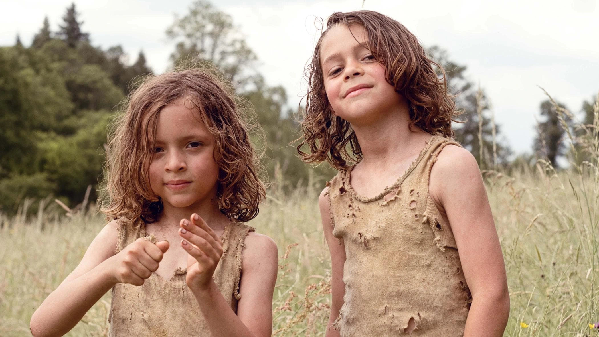 I giovani protagonisti del film Storia di Patrice e Michel